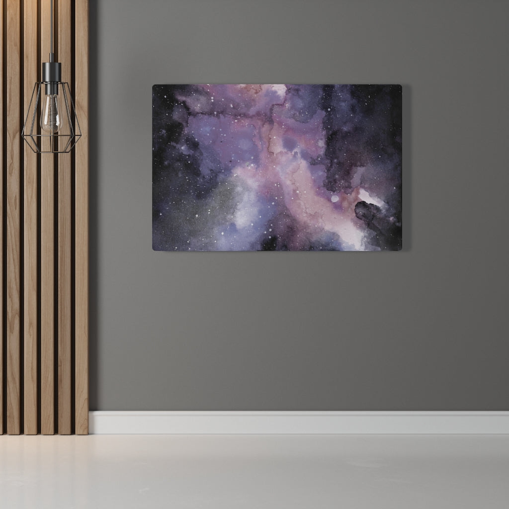 MYSTICAL WALL CANVAS ART | Black Purple Pink White