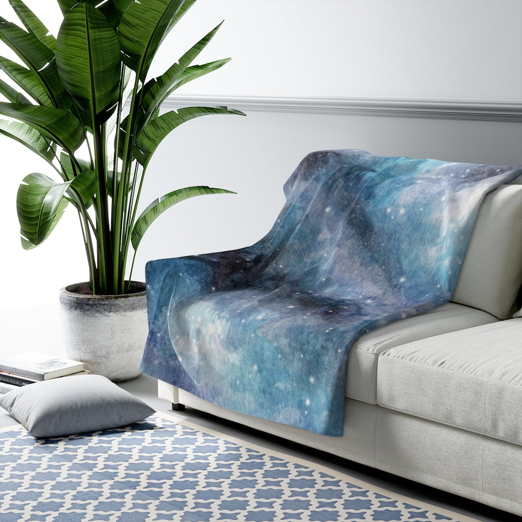 sherpa fleece throw blanket