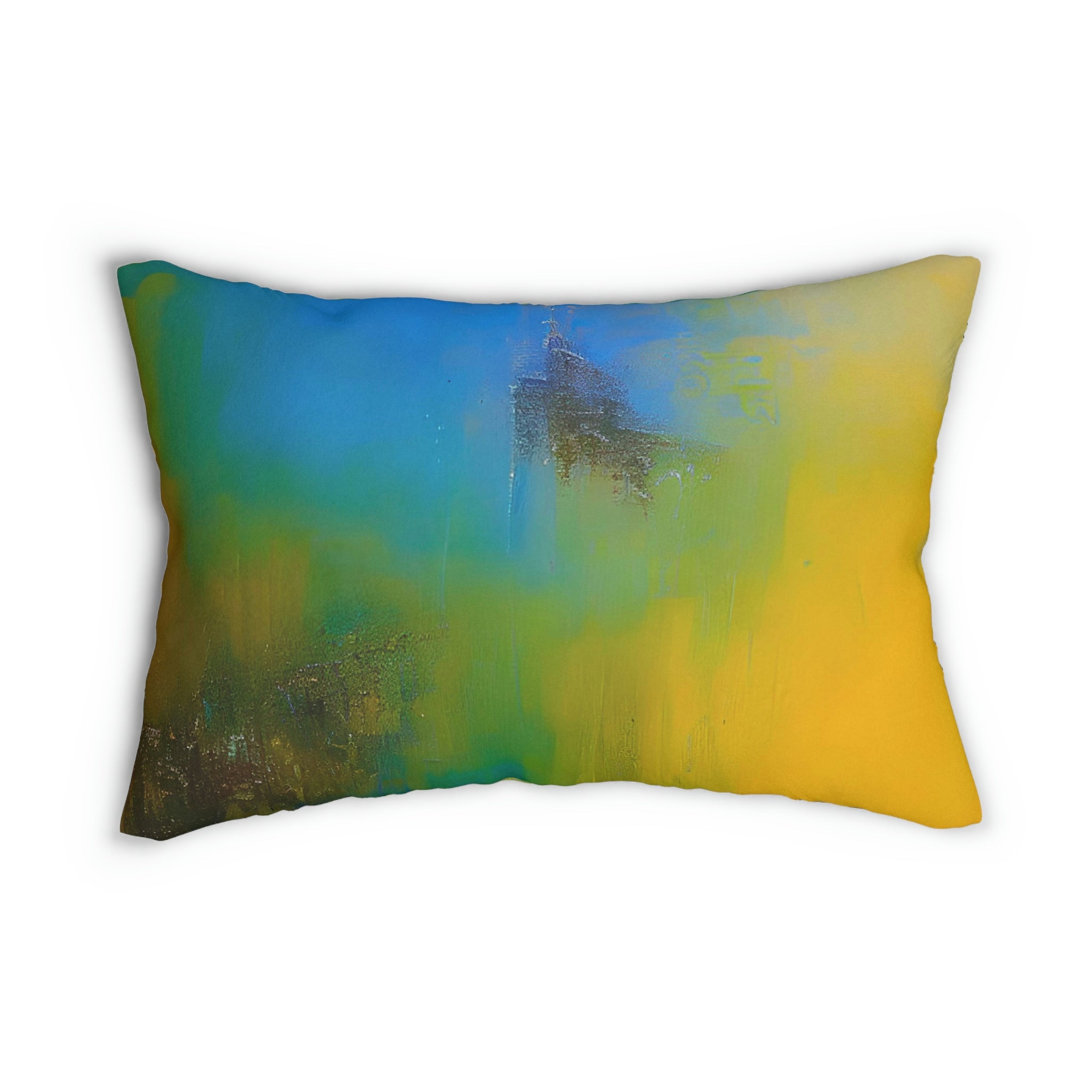 Lumbar rectangle throw pillow