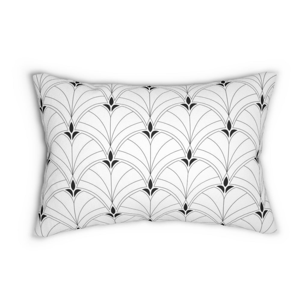 modern throw lumbar pillow with insert