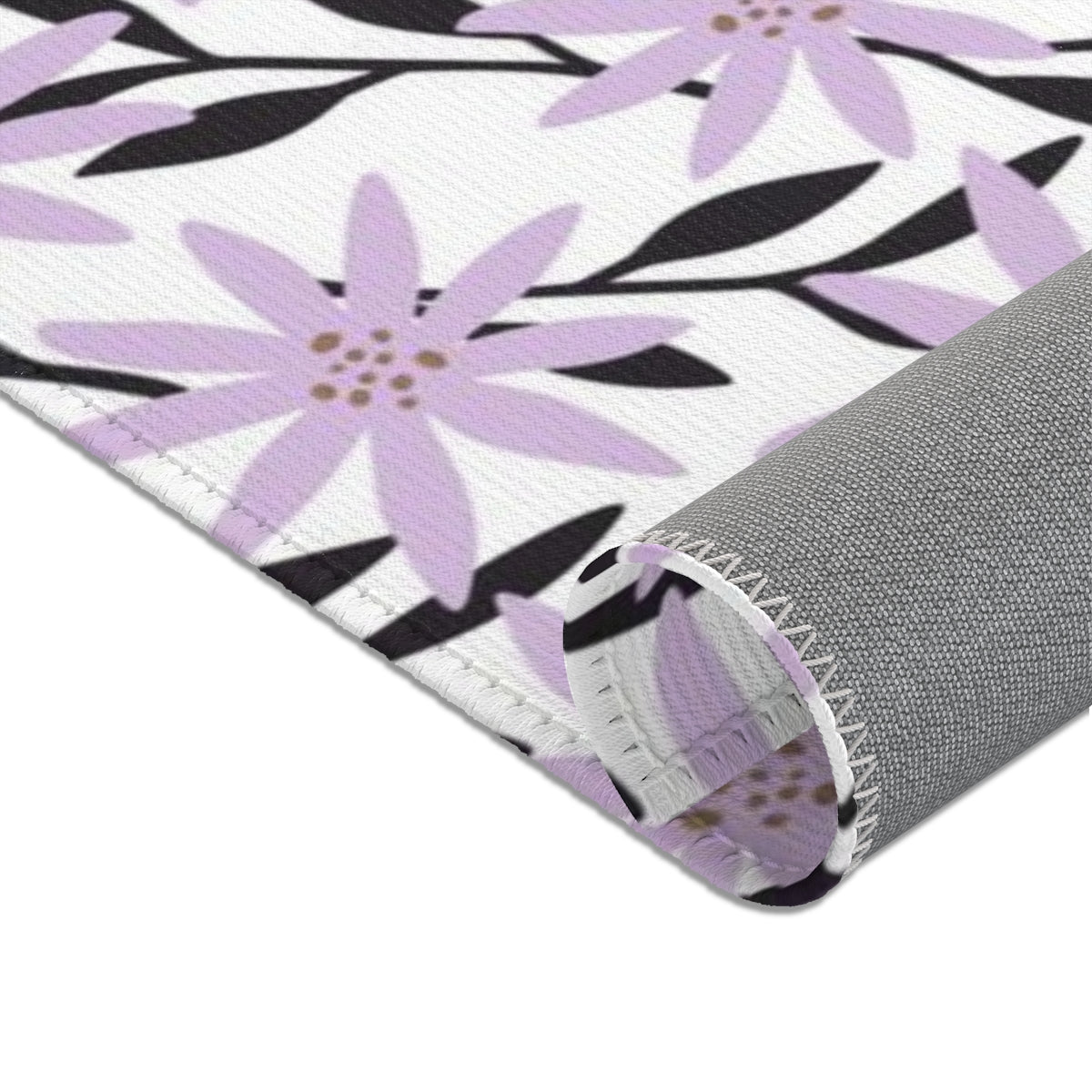 Floral Area Rug | Cute Retro 70s