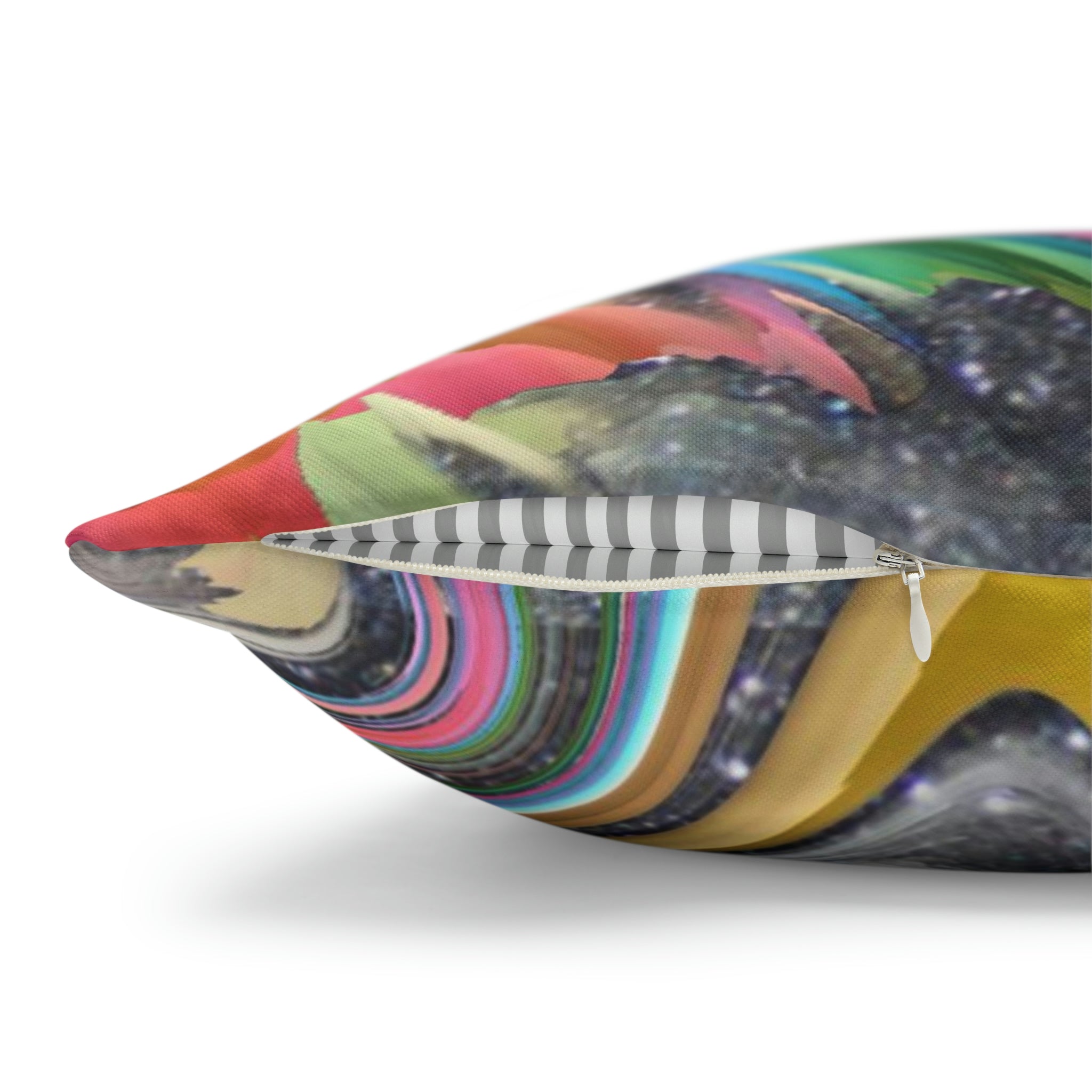 Abstract Pillow Cover | Funky Colorful