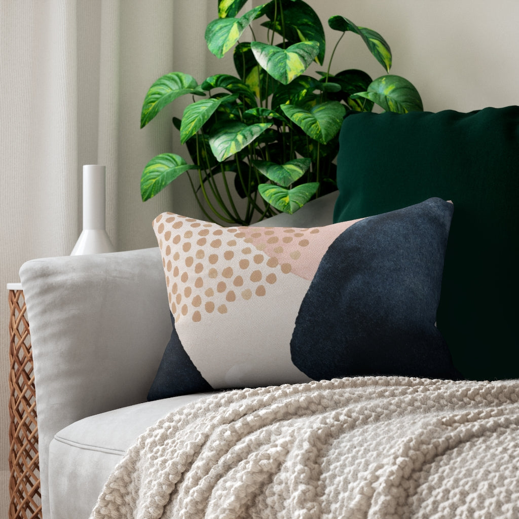 Lumbar rectangle throw pillow