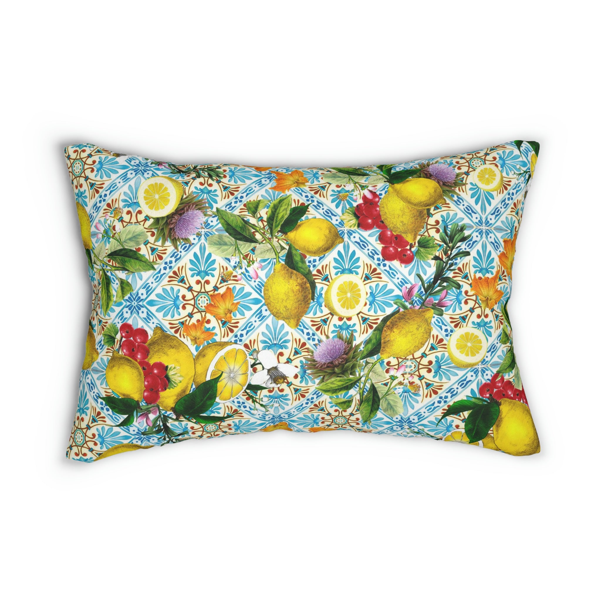 modern throw lumbar pillow with insert