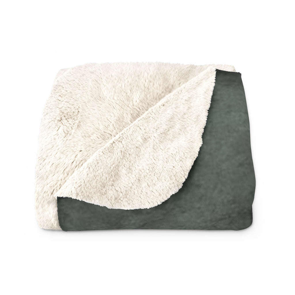 Gradient Comfy Blanket | Smokey Green