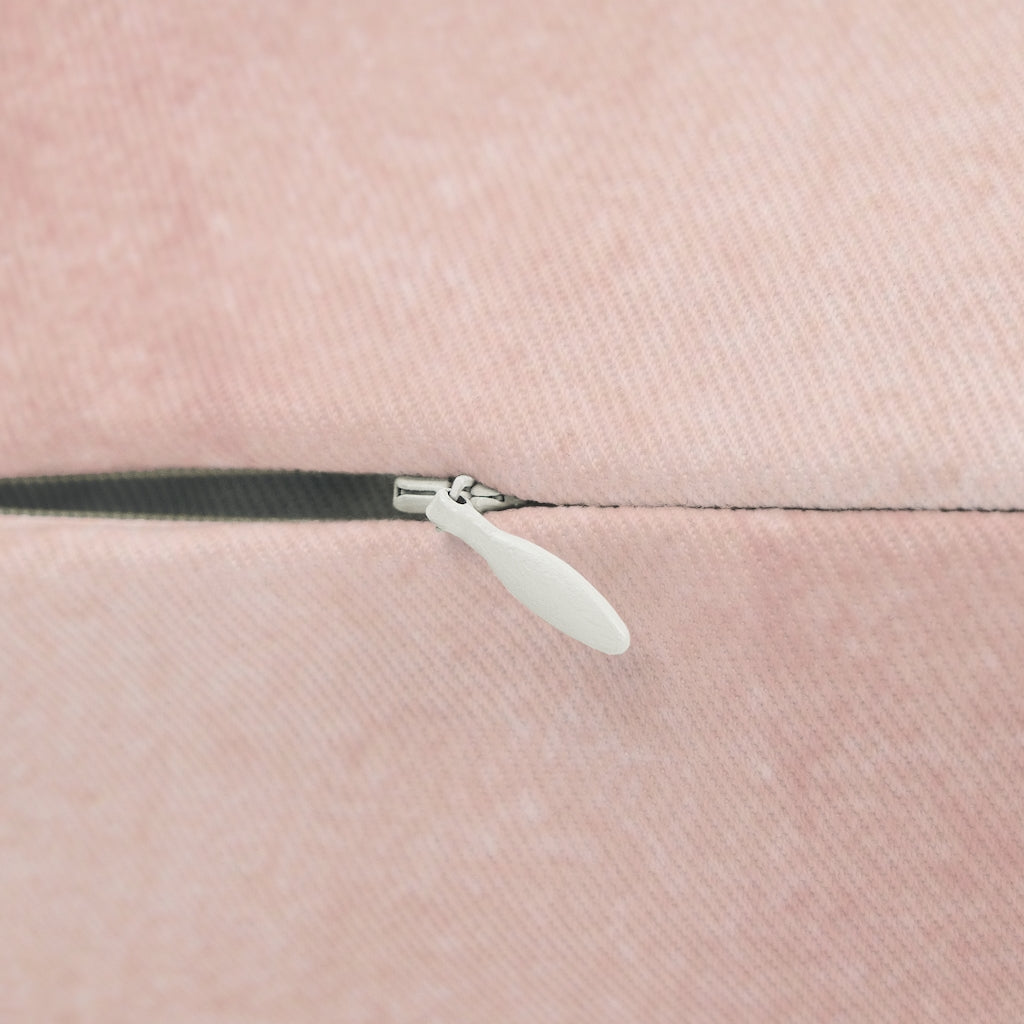 Abstract Boho Lumbar Pillow | Beige Blush Pink Navy