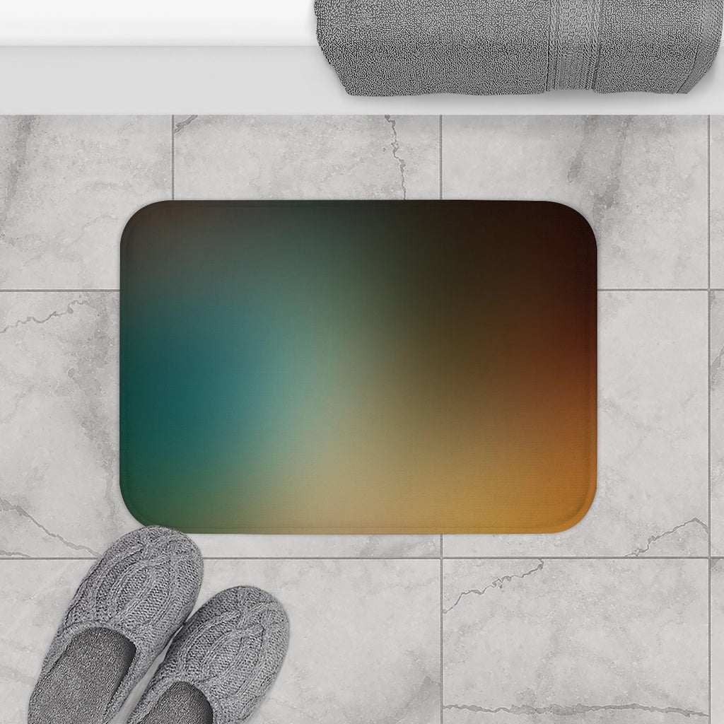 Boho Bath, Kitchen Mat | Dark Colors