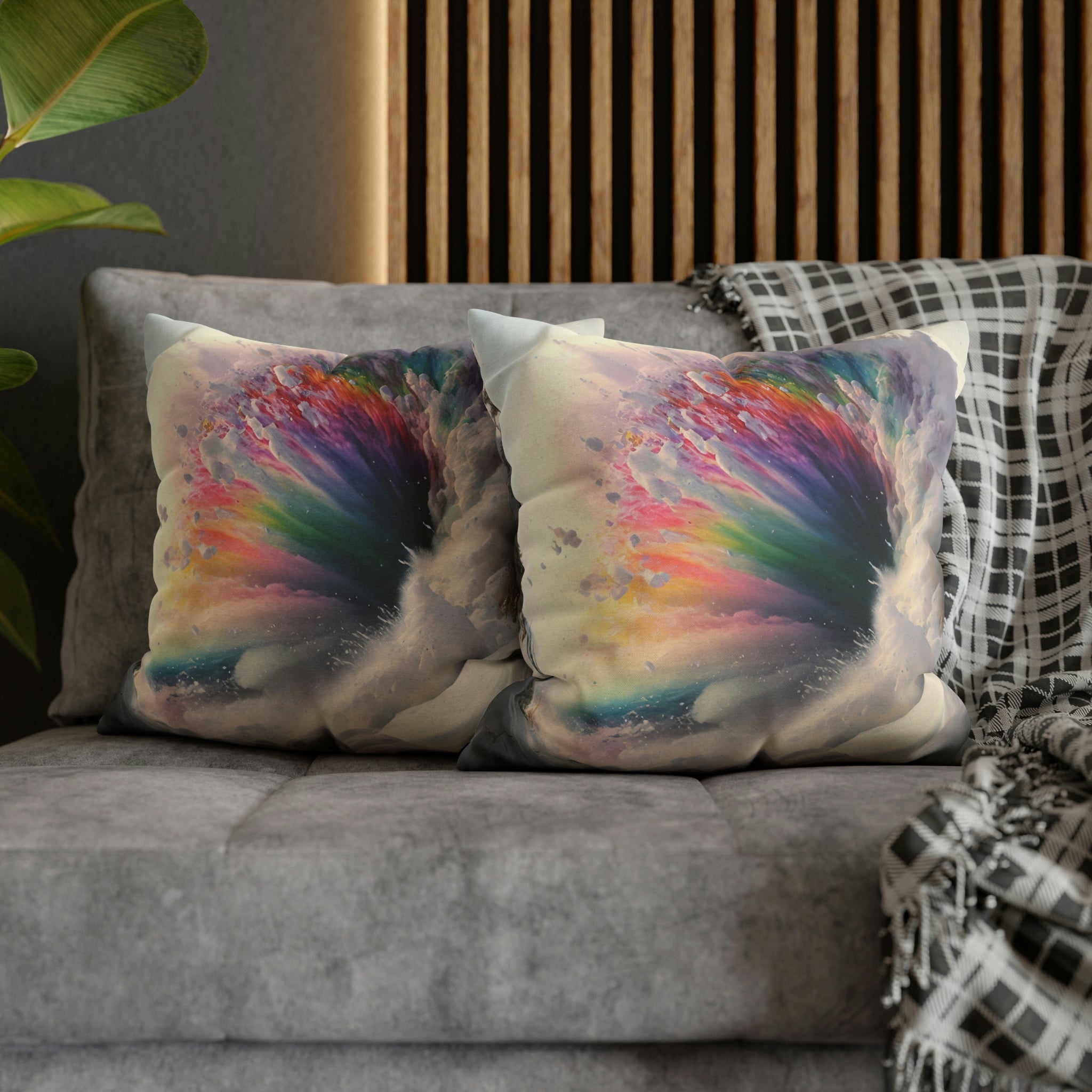 Boho Pillow Cover | Abstract Abstract Colorful Colorful Art