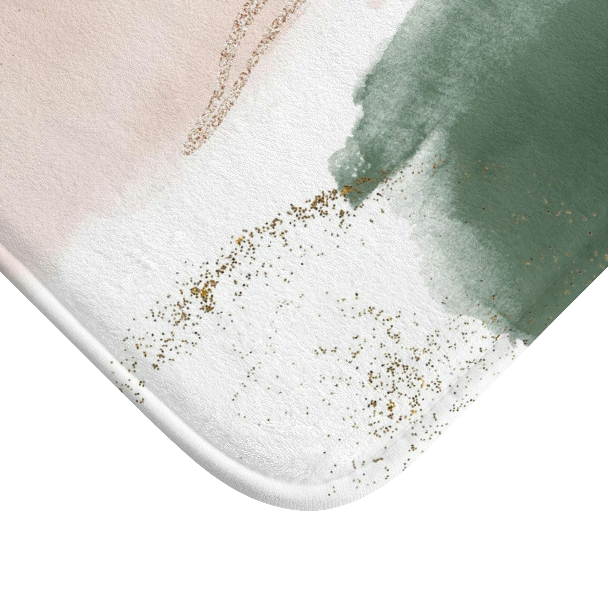 Boho Bath, Kitchen Mat | Abstract Leaf