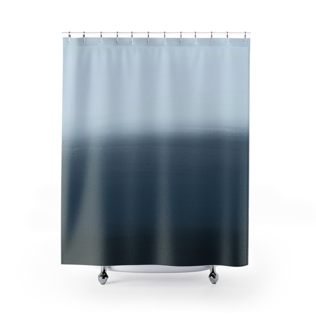 modern boho fabric shower curtain