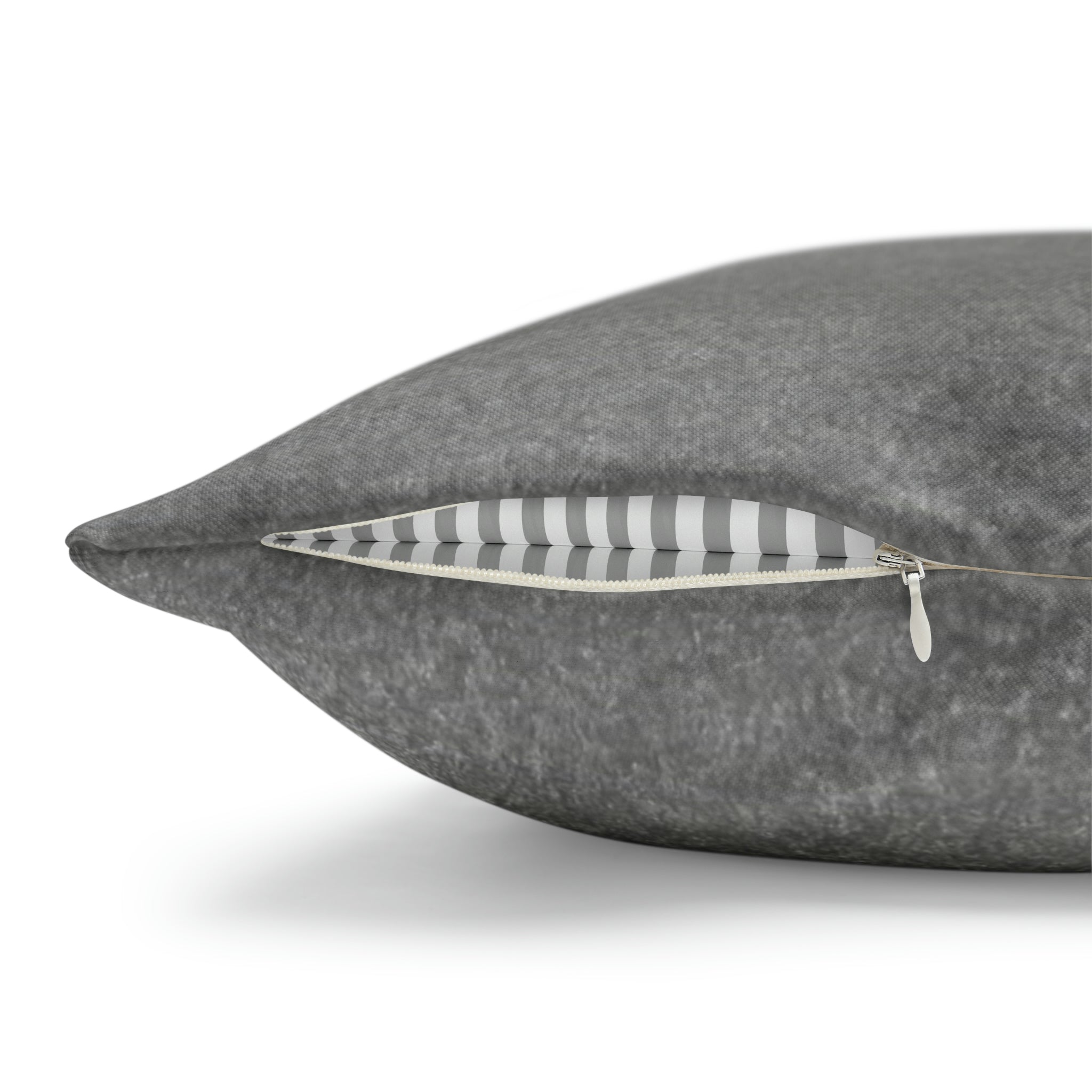 Abstract Boho Pillow Cover | Green Grey Gradient