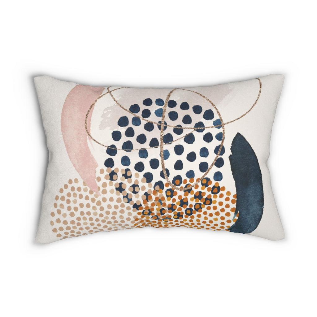 Lumbar rectangle throw pillow