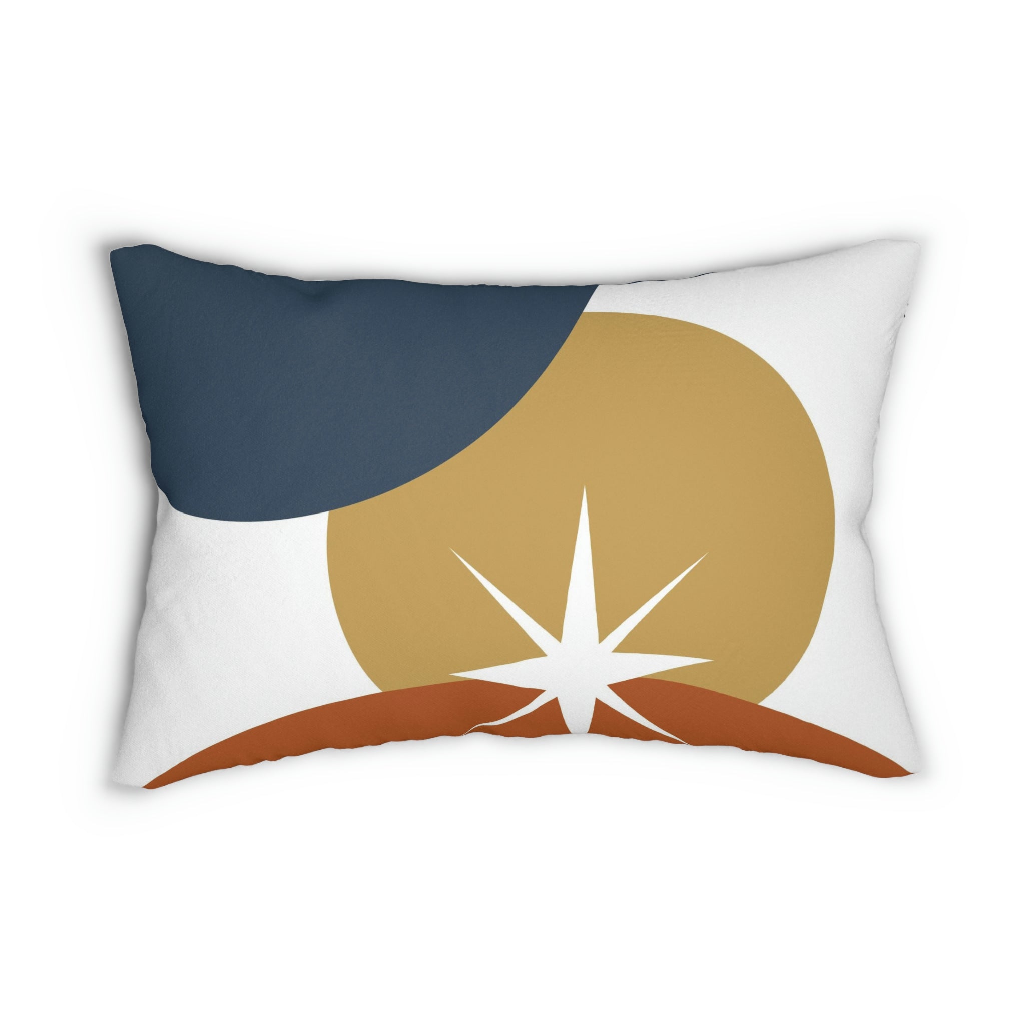 modern throw lumbar pillow with insert