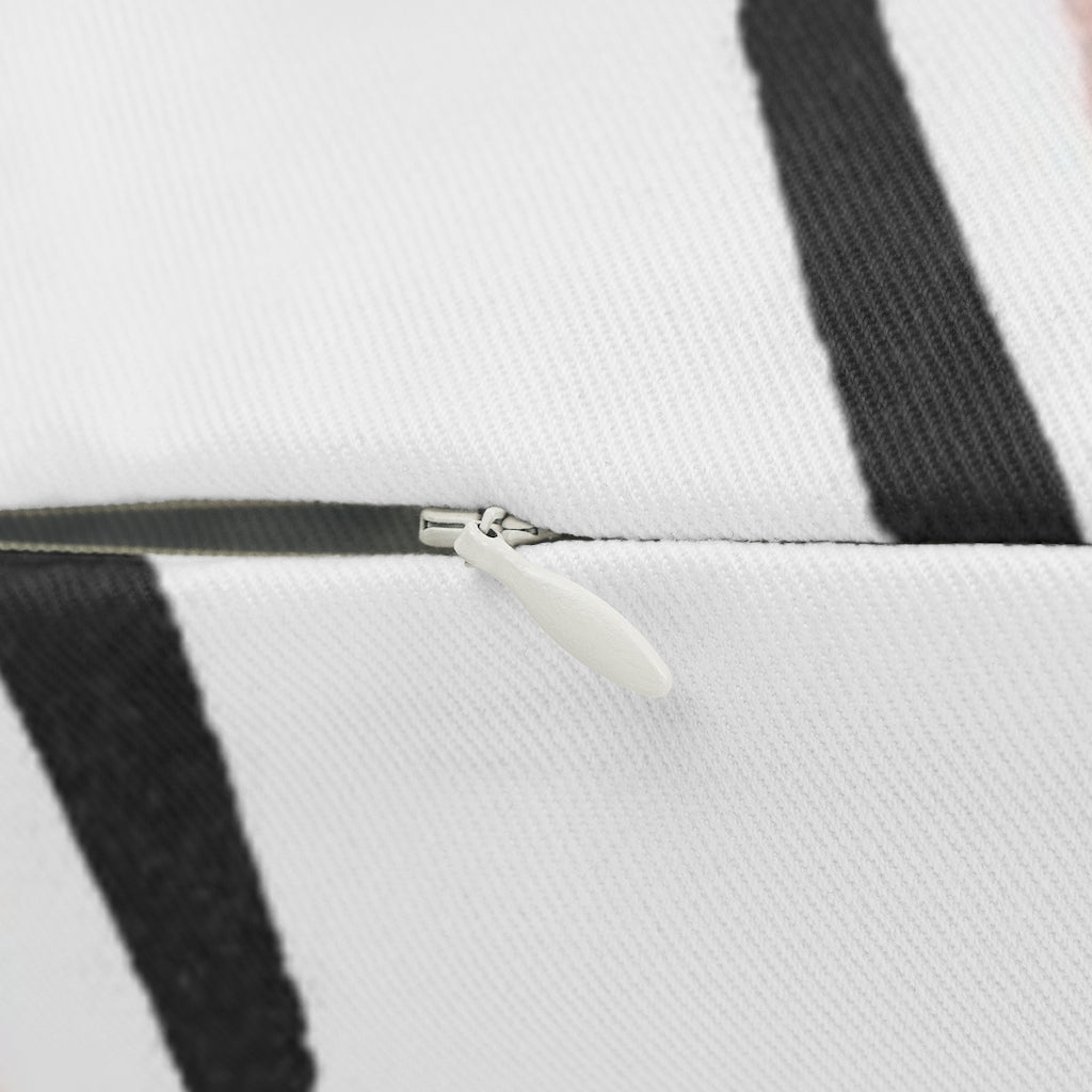 Abstract Boho Lumbar Pillow | Blush Pink