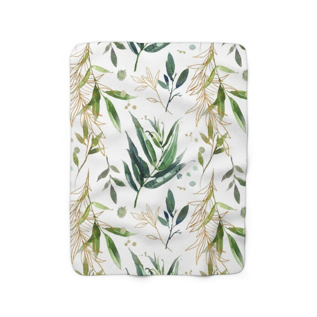 modern abstract cozy blanket