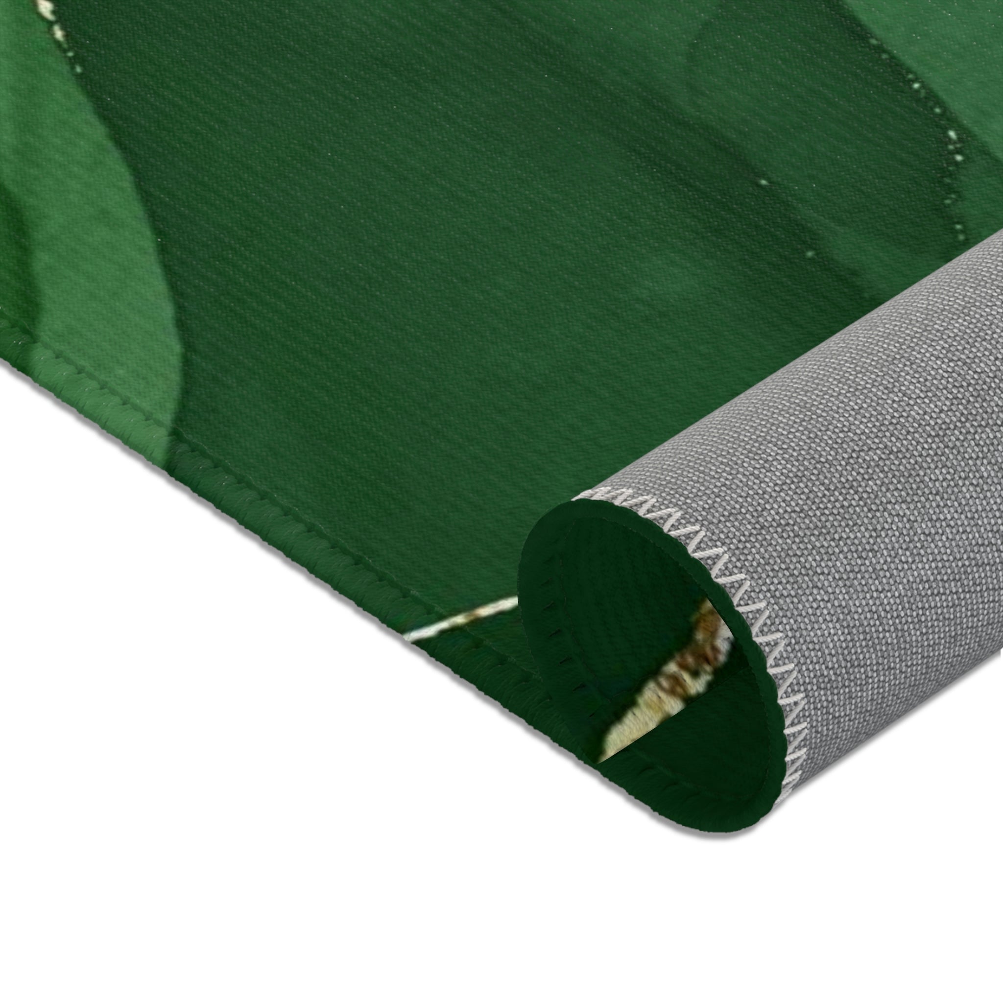 Green Abstract Area Rug | Emerald Jade