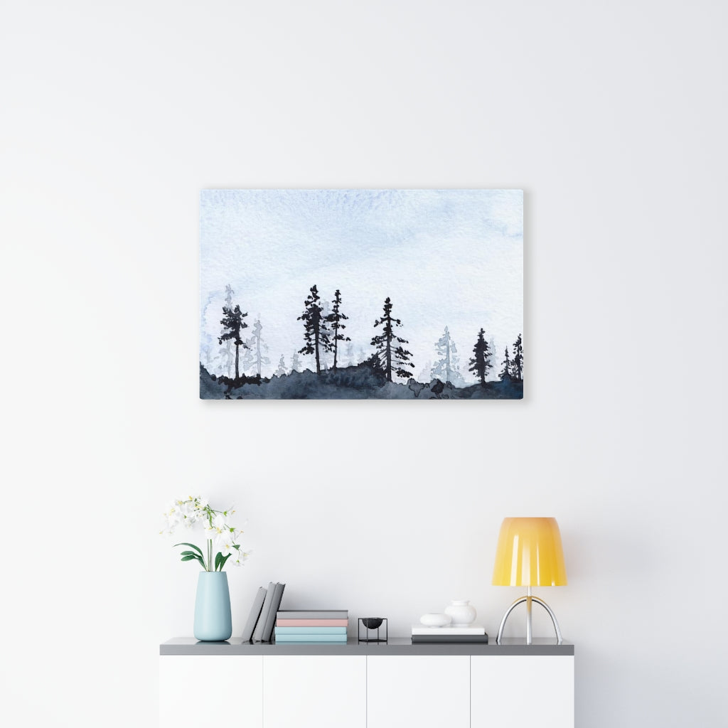 Nature Wall Canvas Art | Winter Woodlands