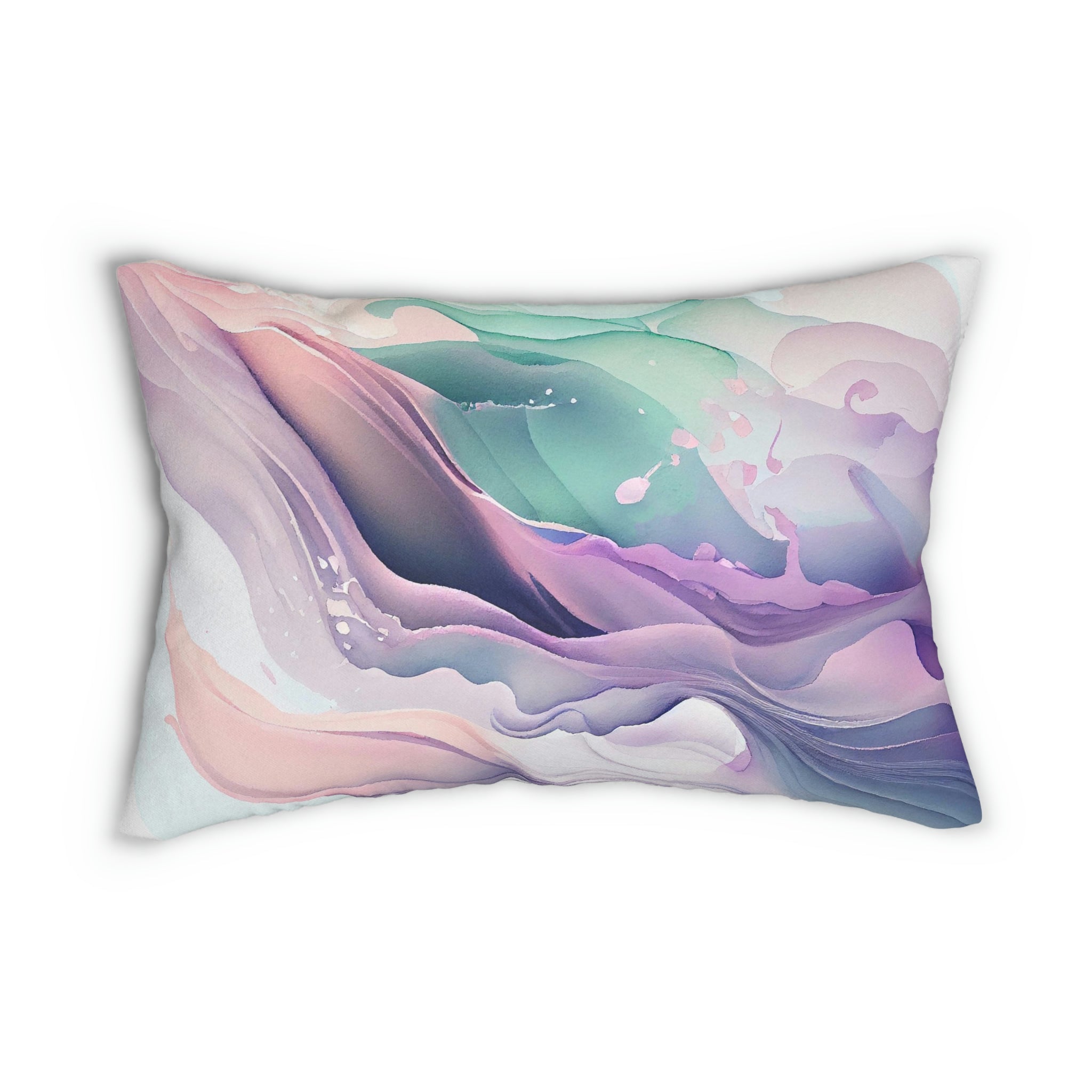 Lumbar rectangle throw pillow