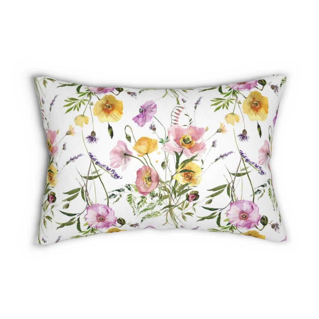 modern throw lumbar pillow with insert