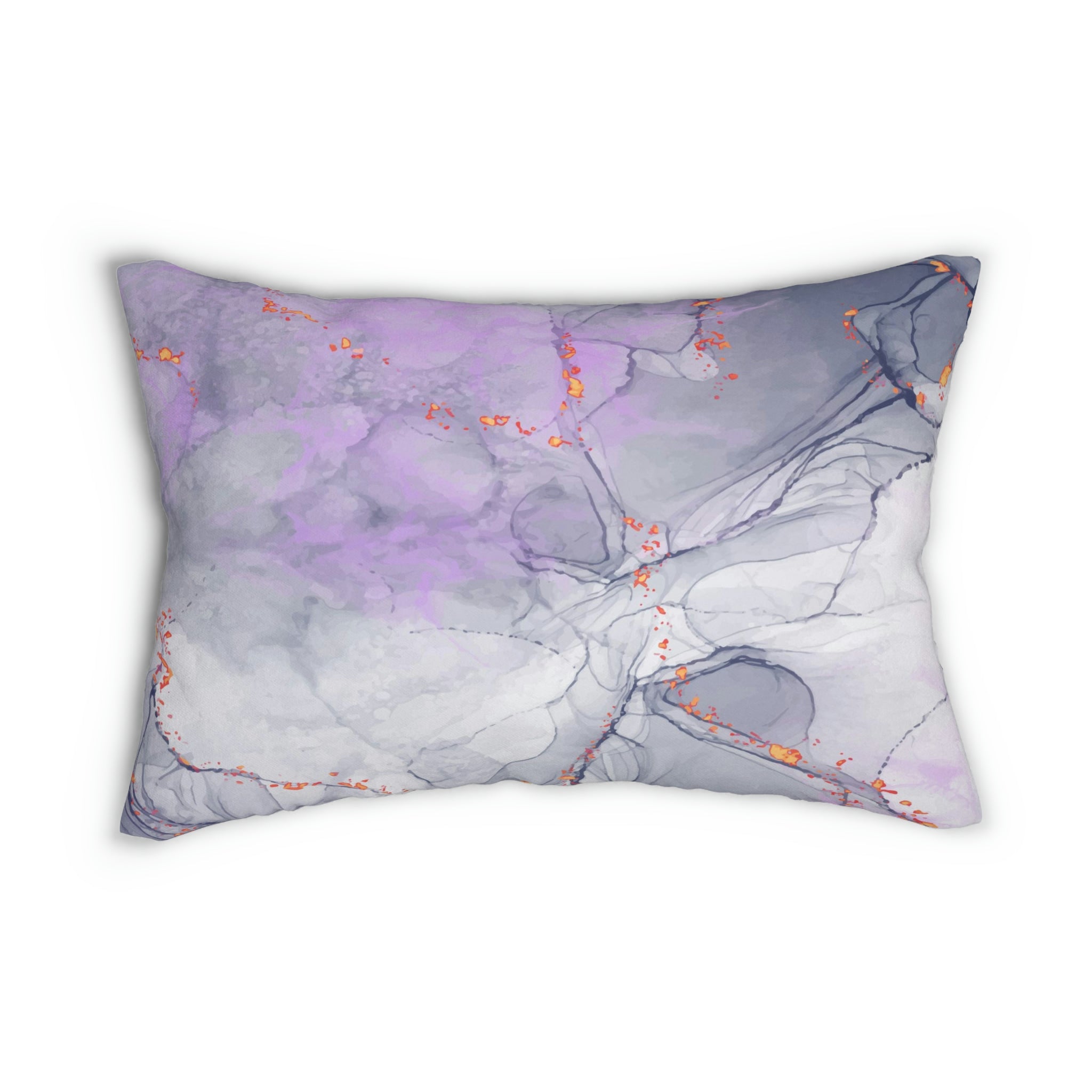 Lumbar rectangle throw pillow