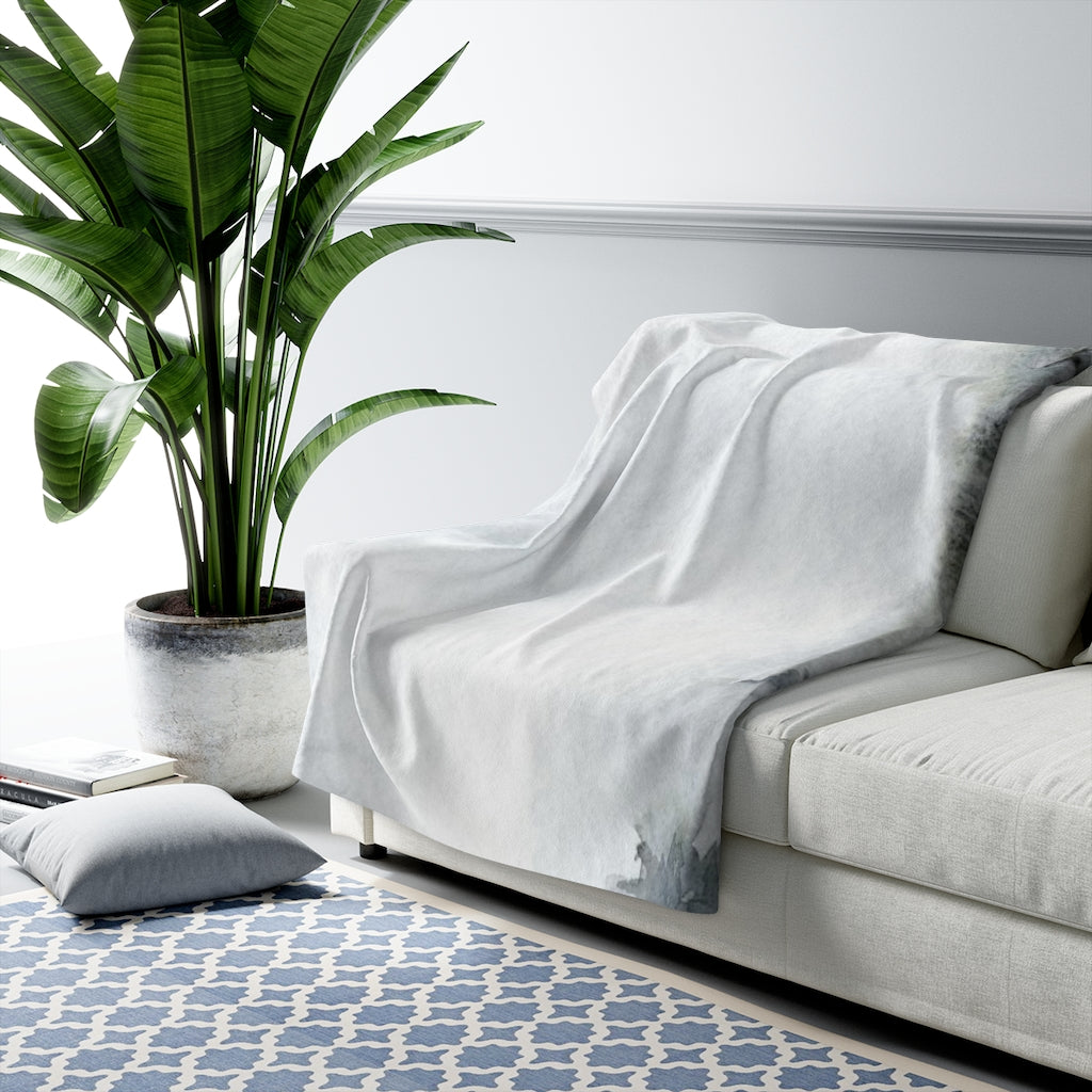 Abstract Comfy Blanket | Trees Nature Butterfly