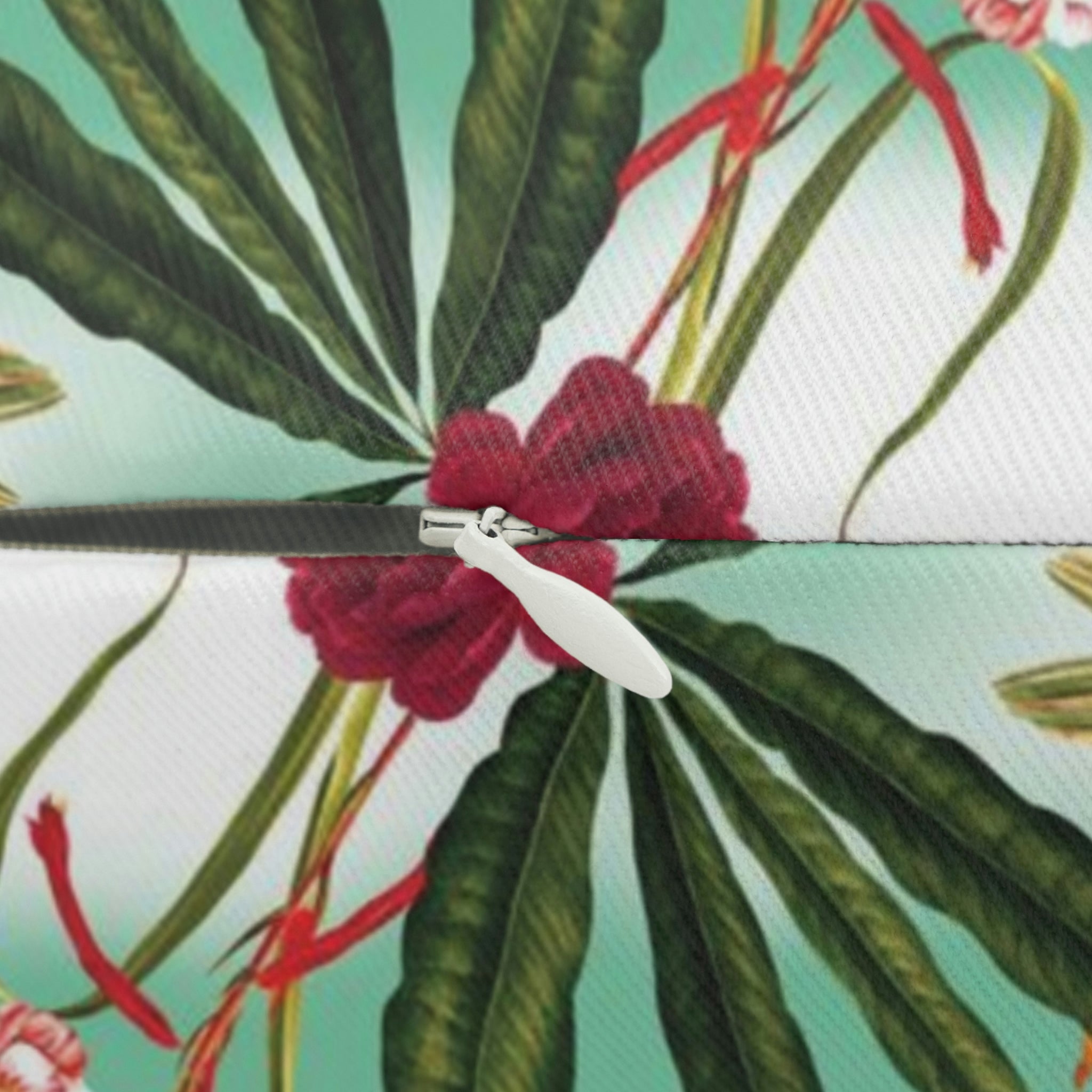 Boho Lumbar Pillow | Sage Green Pink, White