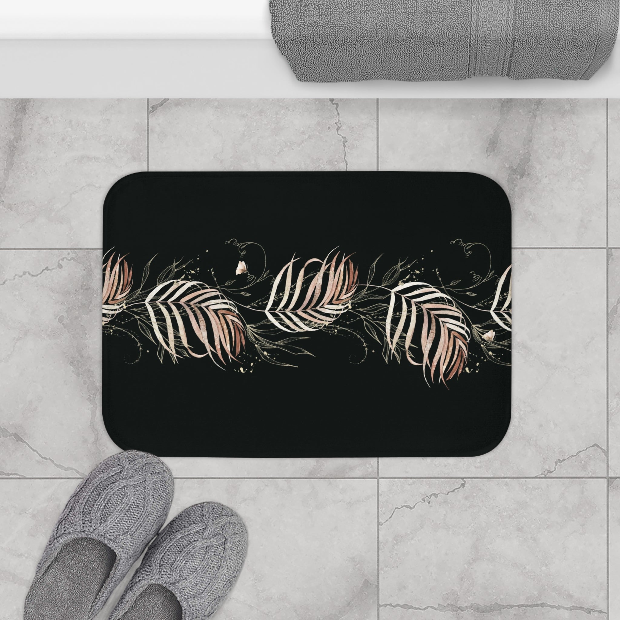 bathroom rug