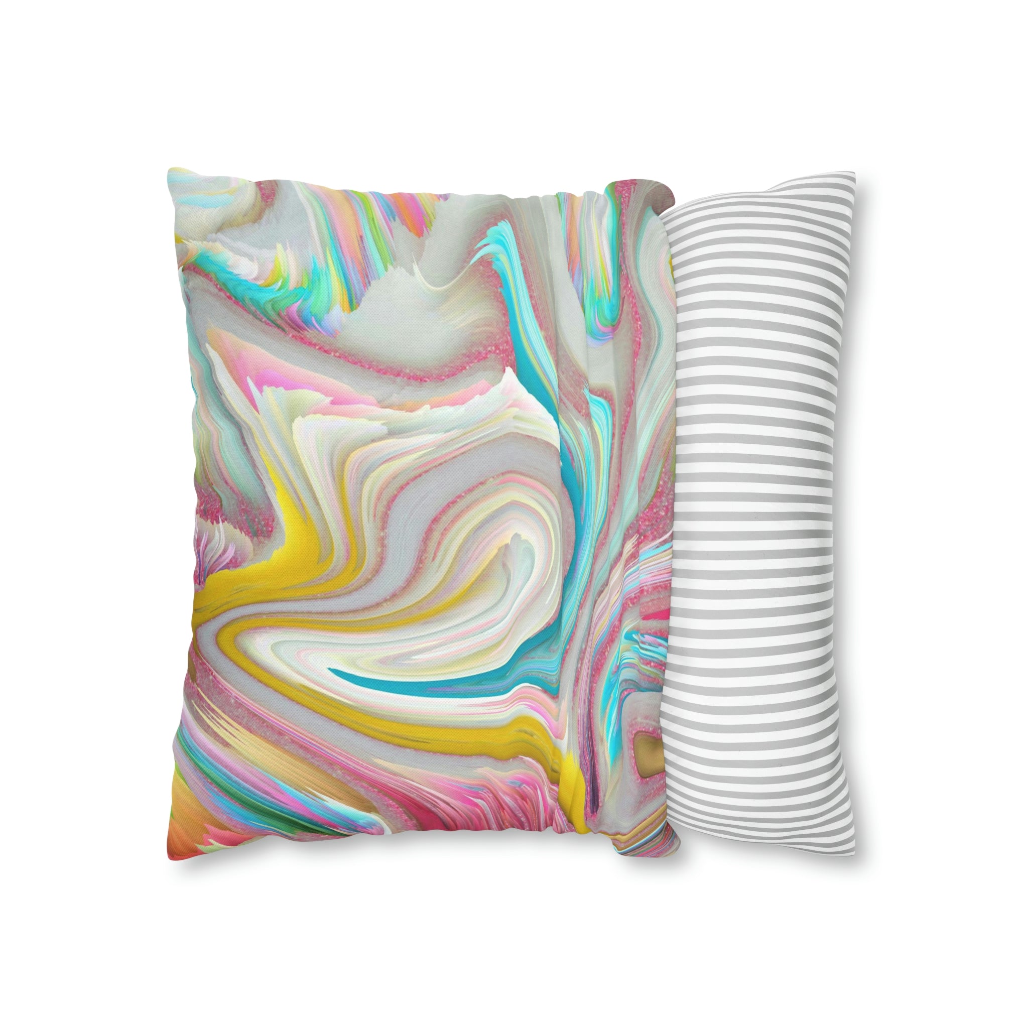 Abstract Pillow Cover | Funky Colorful