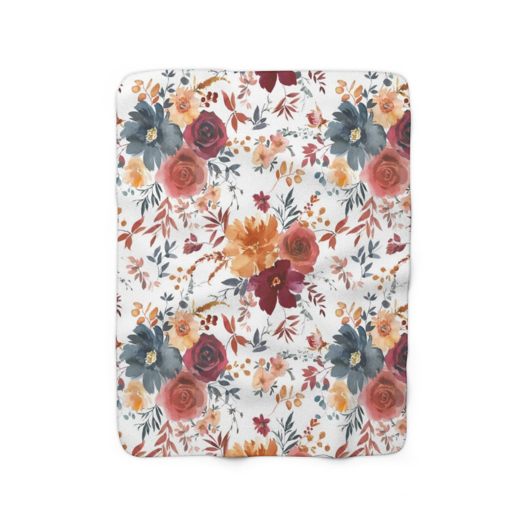 modern abstract cozy blanket