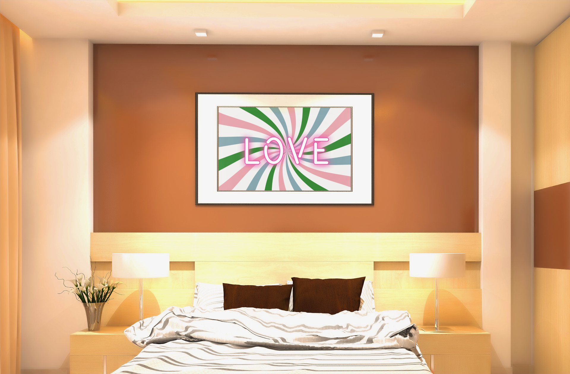 Preppy Groovy Colorful Decor