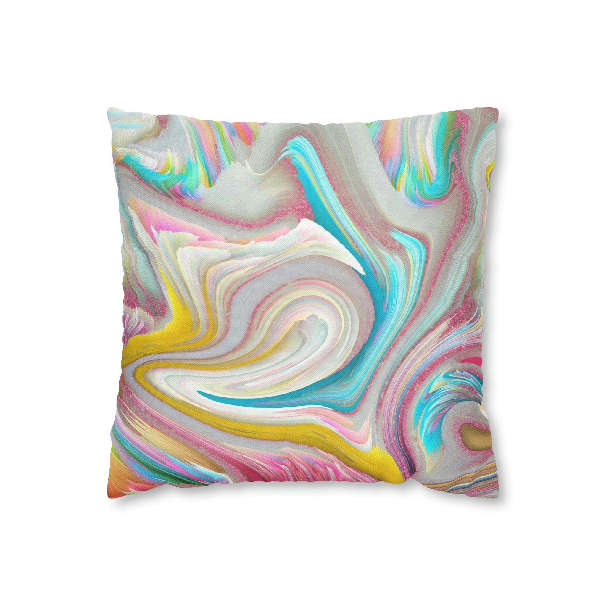Abstract Pillow Cover | Funky Colorful