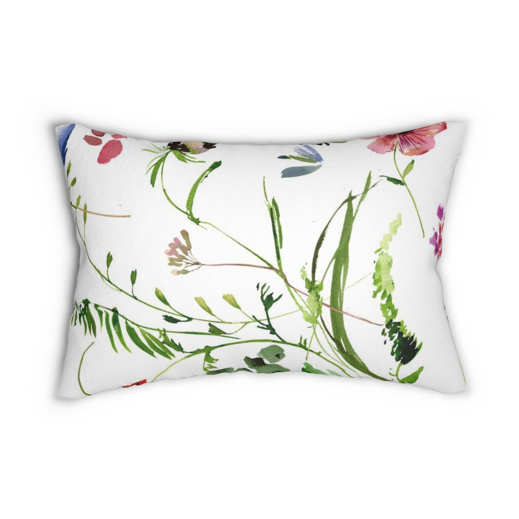 modern throw lumbar pillow with insert