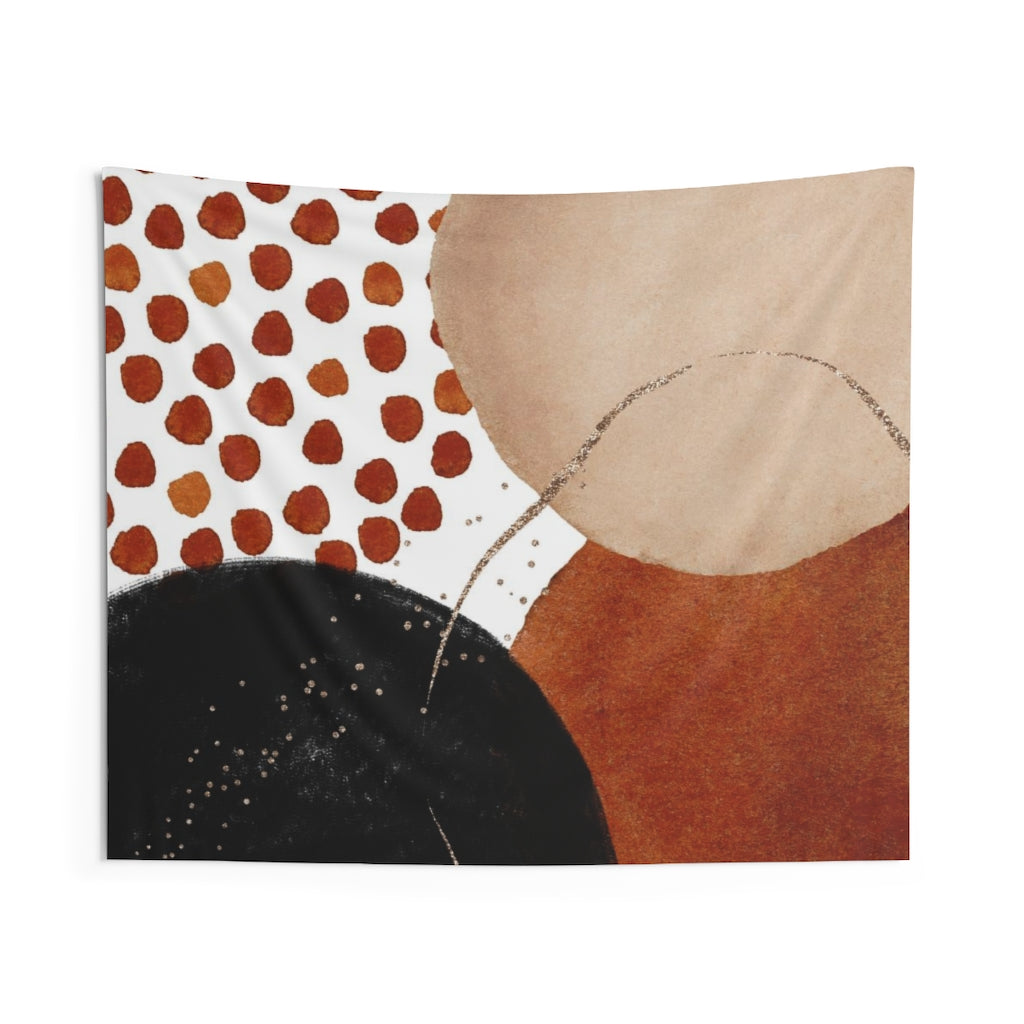 Abstract Tapestry | Yellow Rust Black Gold