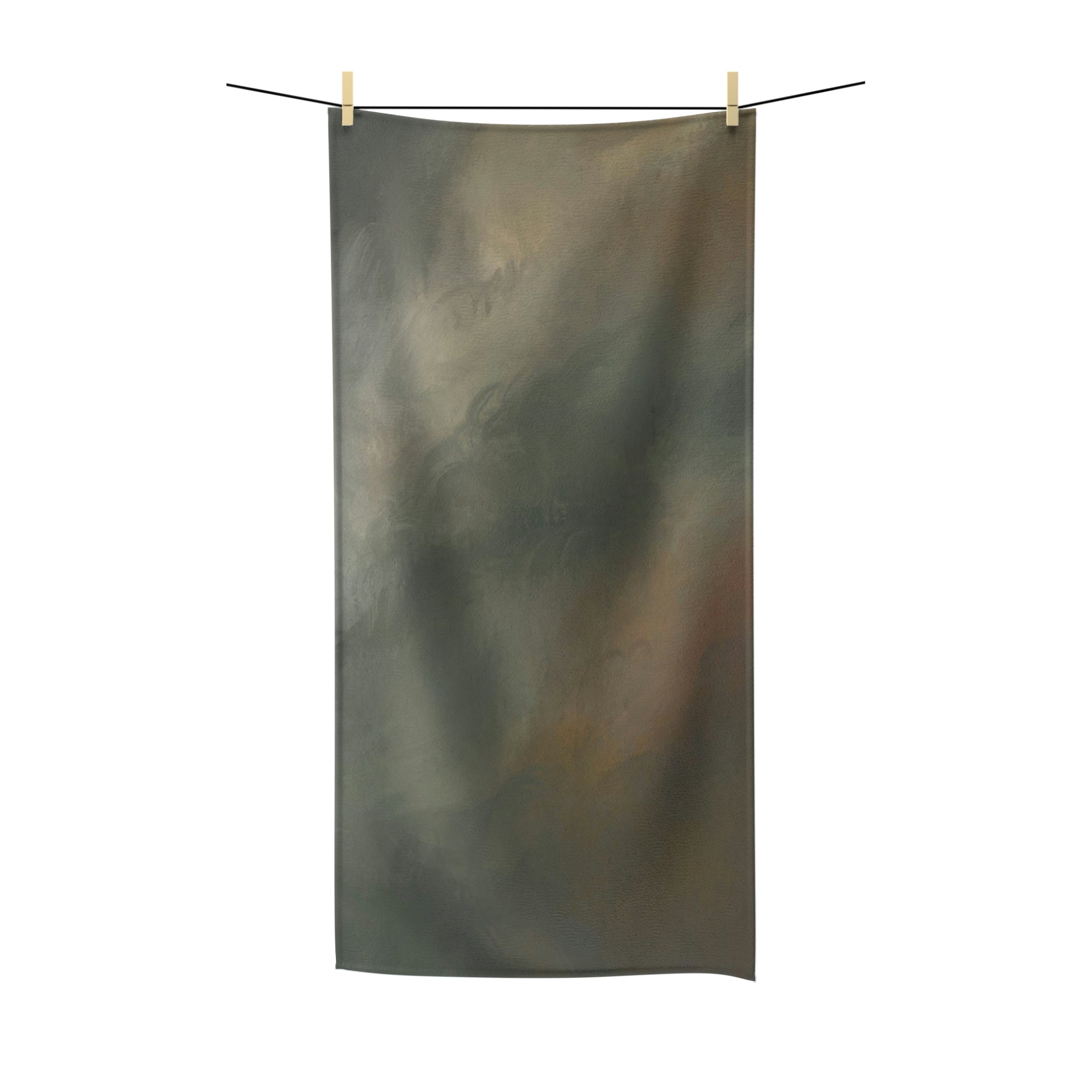 Dark Deco Bath Towel