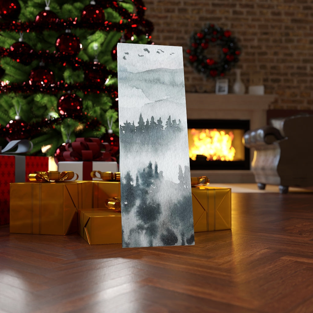 Nature Wall Canvas Art | Gray Woodlands