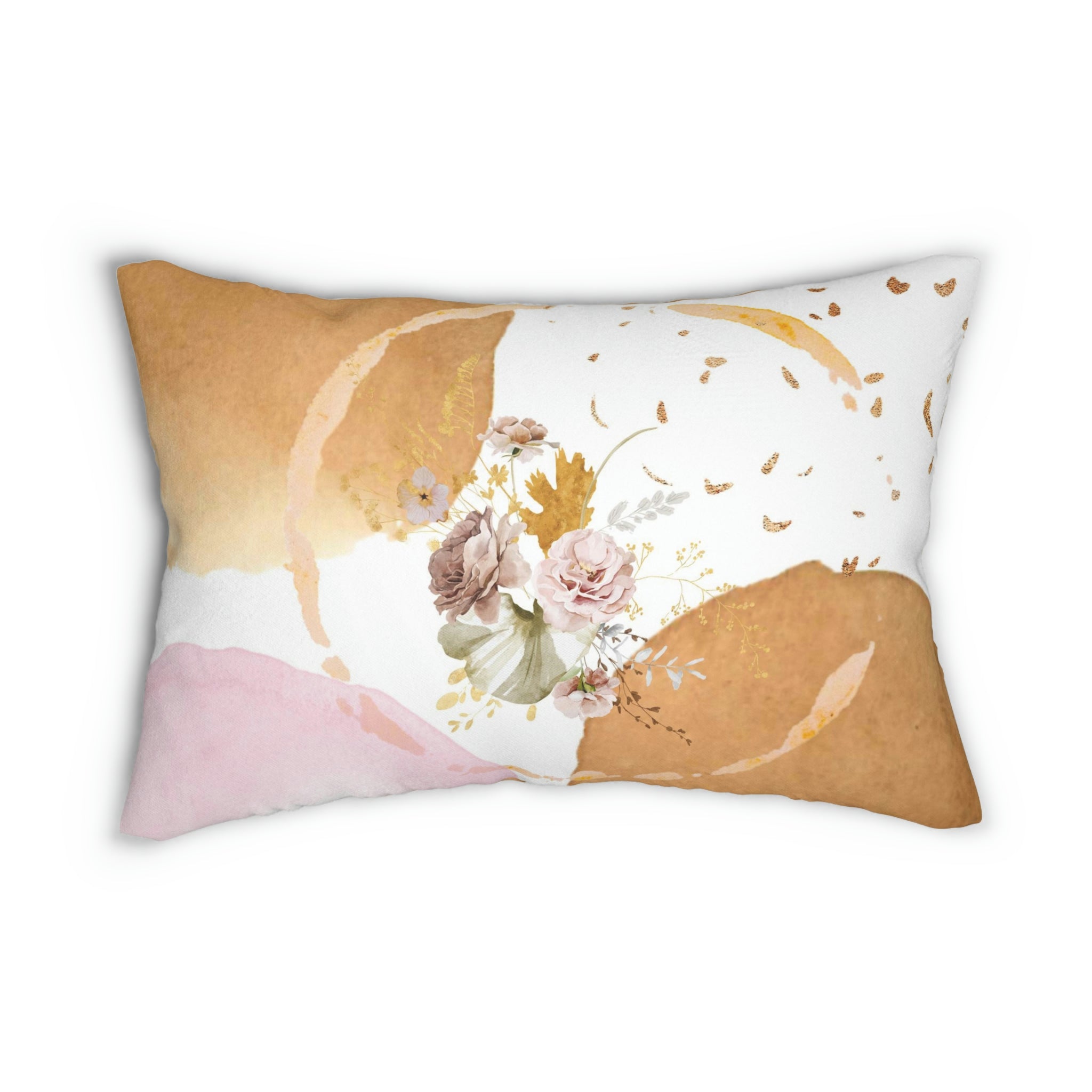 Lumbar rectangle throw pillow