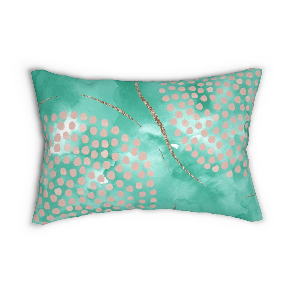 Lumbar rectangle throw pillow