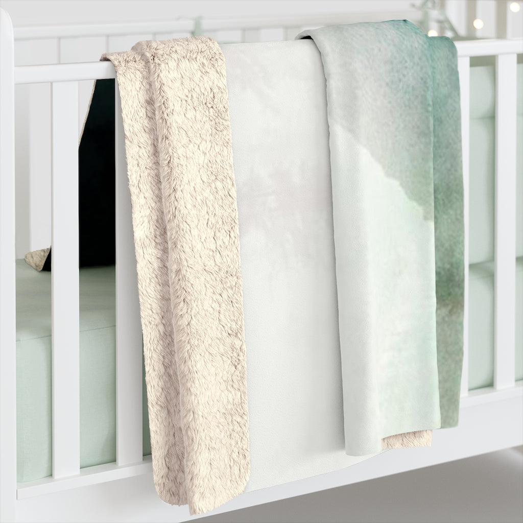 Nature Comfy Blanket | Green Forest Landscape