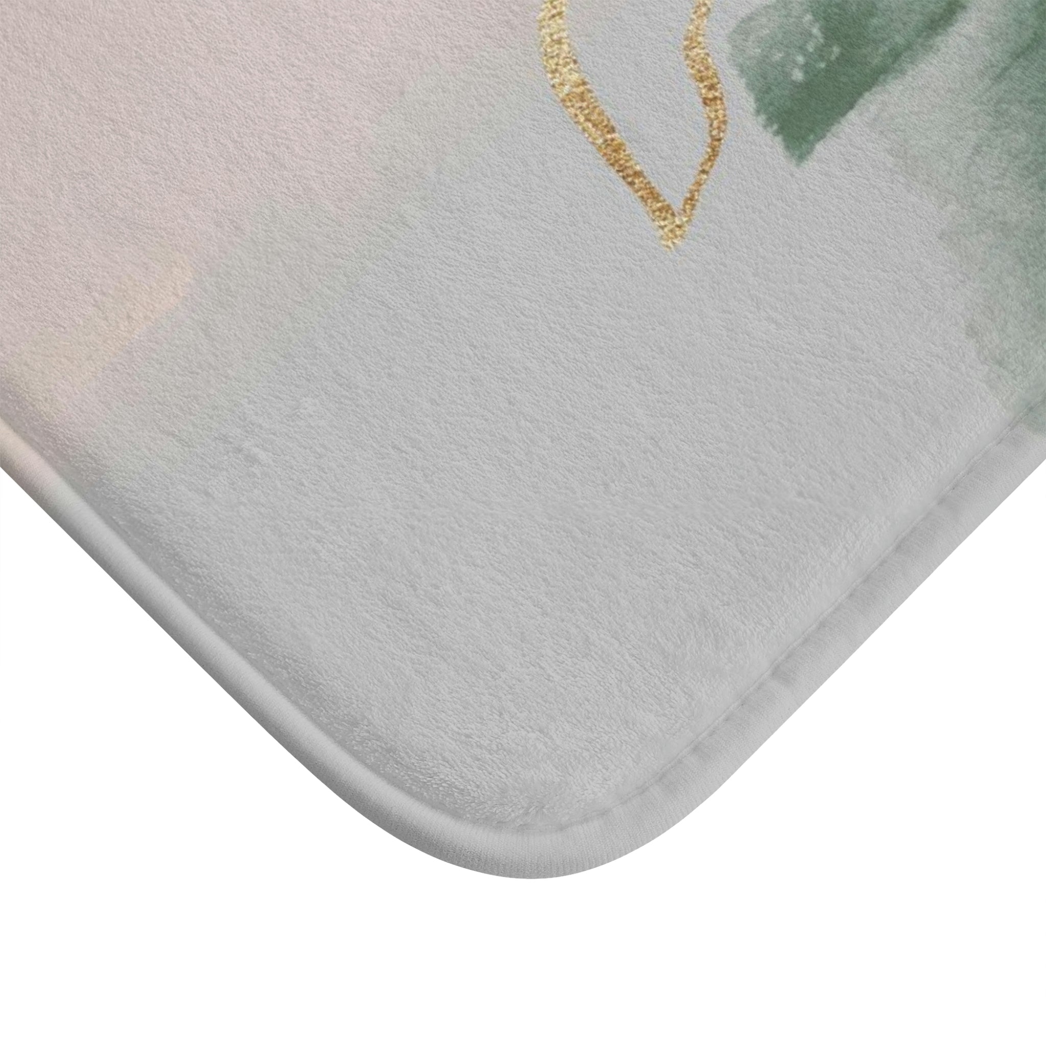 Boho Bath, Kitchen Mat | Blush Beige Green