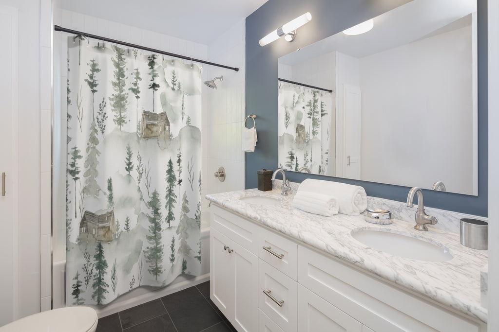 Nature Farmhouse Shower Curtain