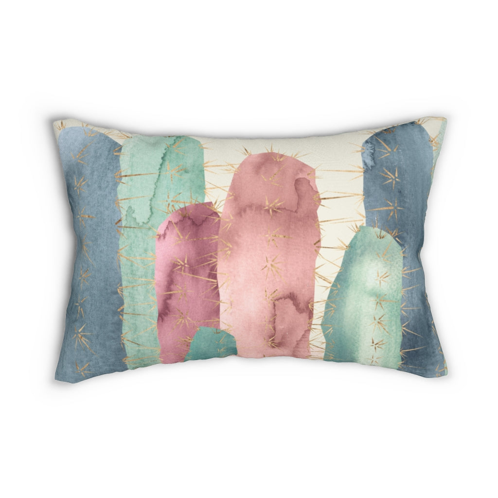 Lumbar rectangle throw pillow