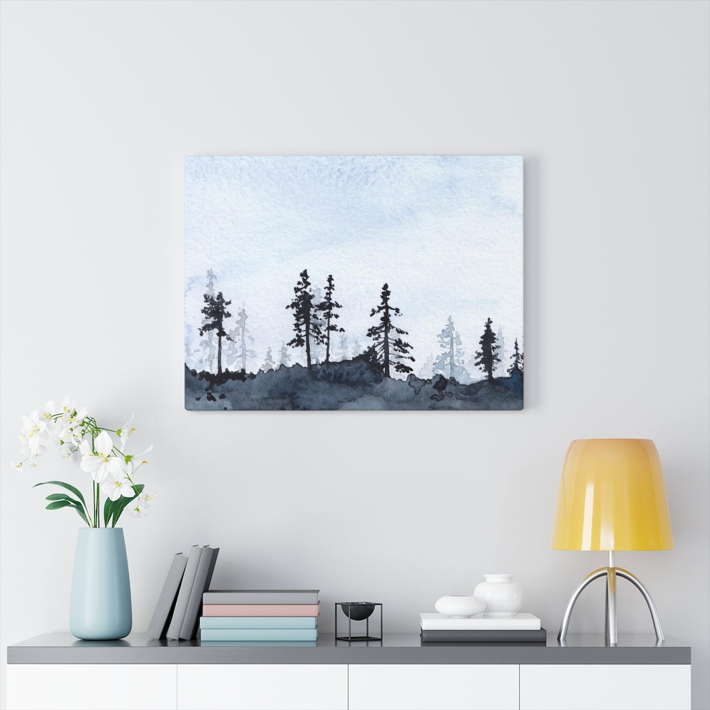 Nature Wall Canvas Art | Winter Woodlands