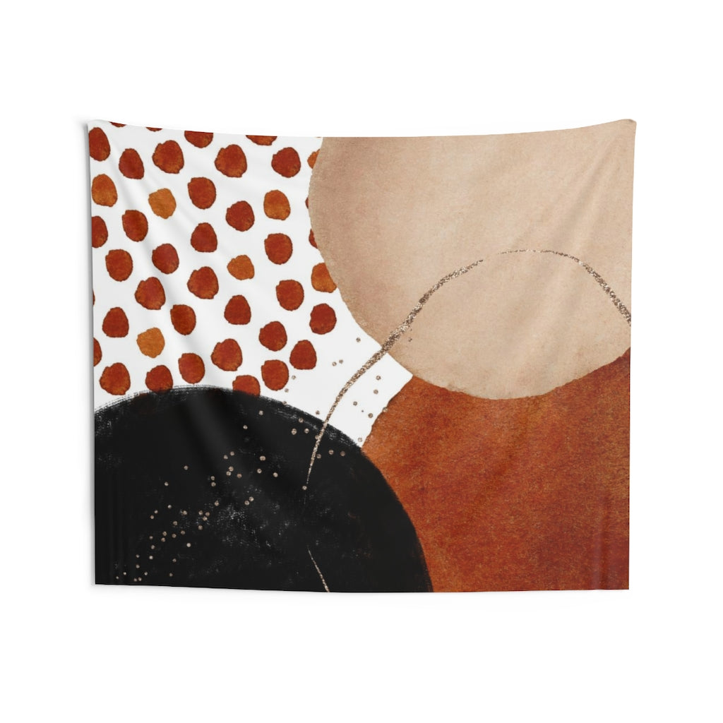 Abstract Tapestry | Yellow Rust Black Gold