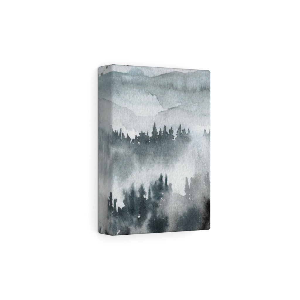 Nature Wall Canvas Art | Gray Woodlands