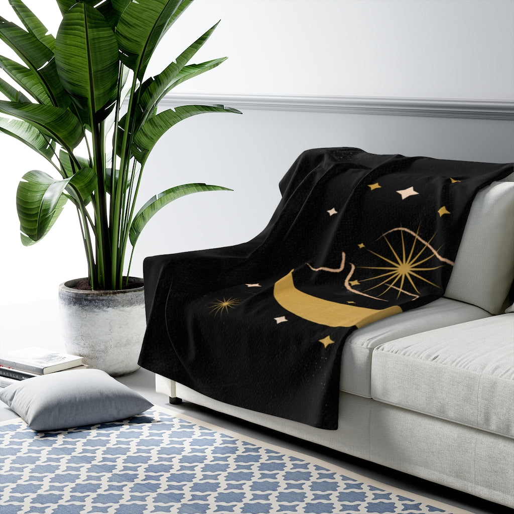 Celestial, Mystic Bohemian Blanket