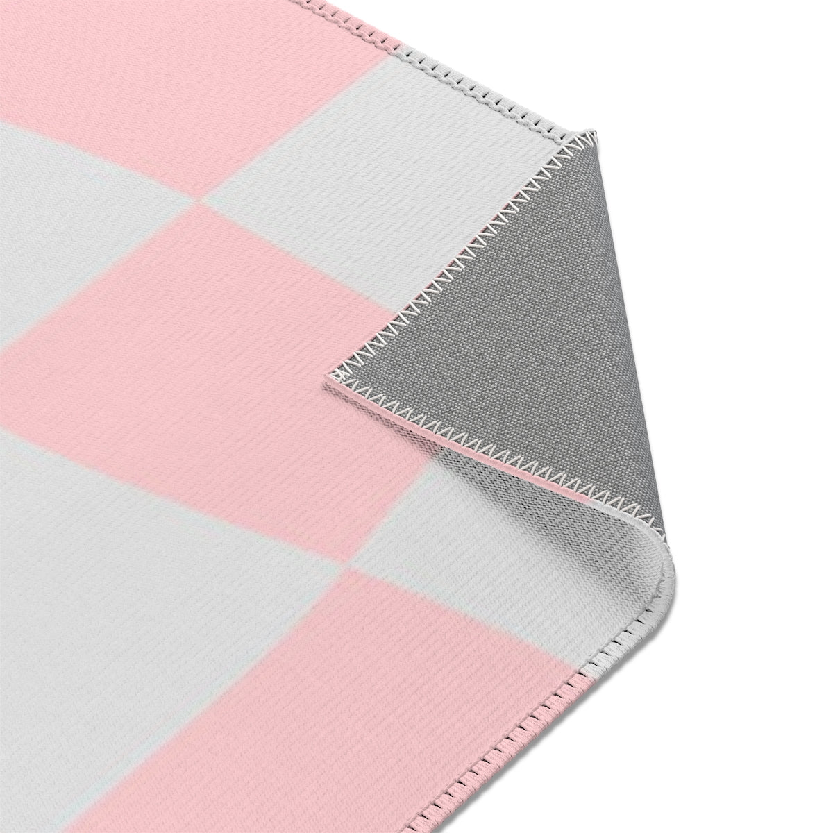 Checkered Area Rug | Pastel Retro Preppy