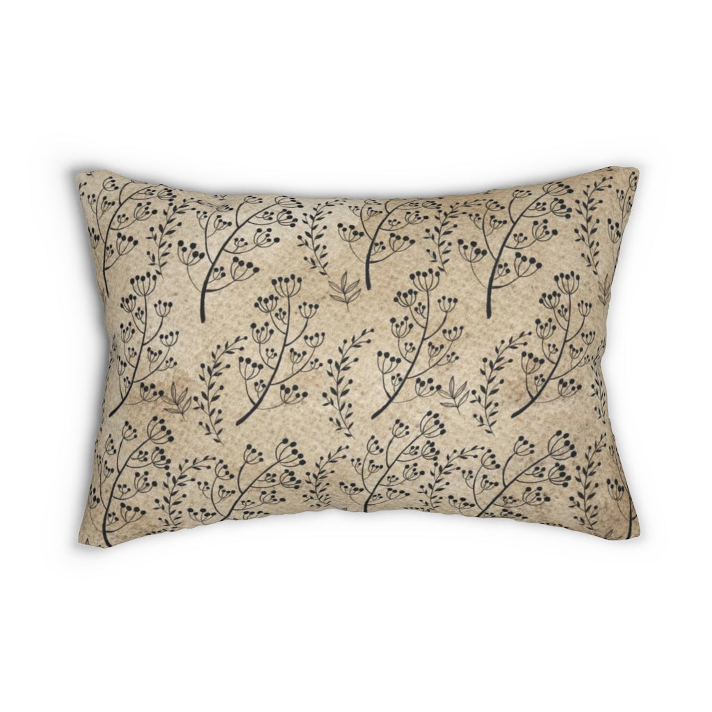 modern throw lumbar pillow with insert