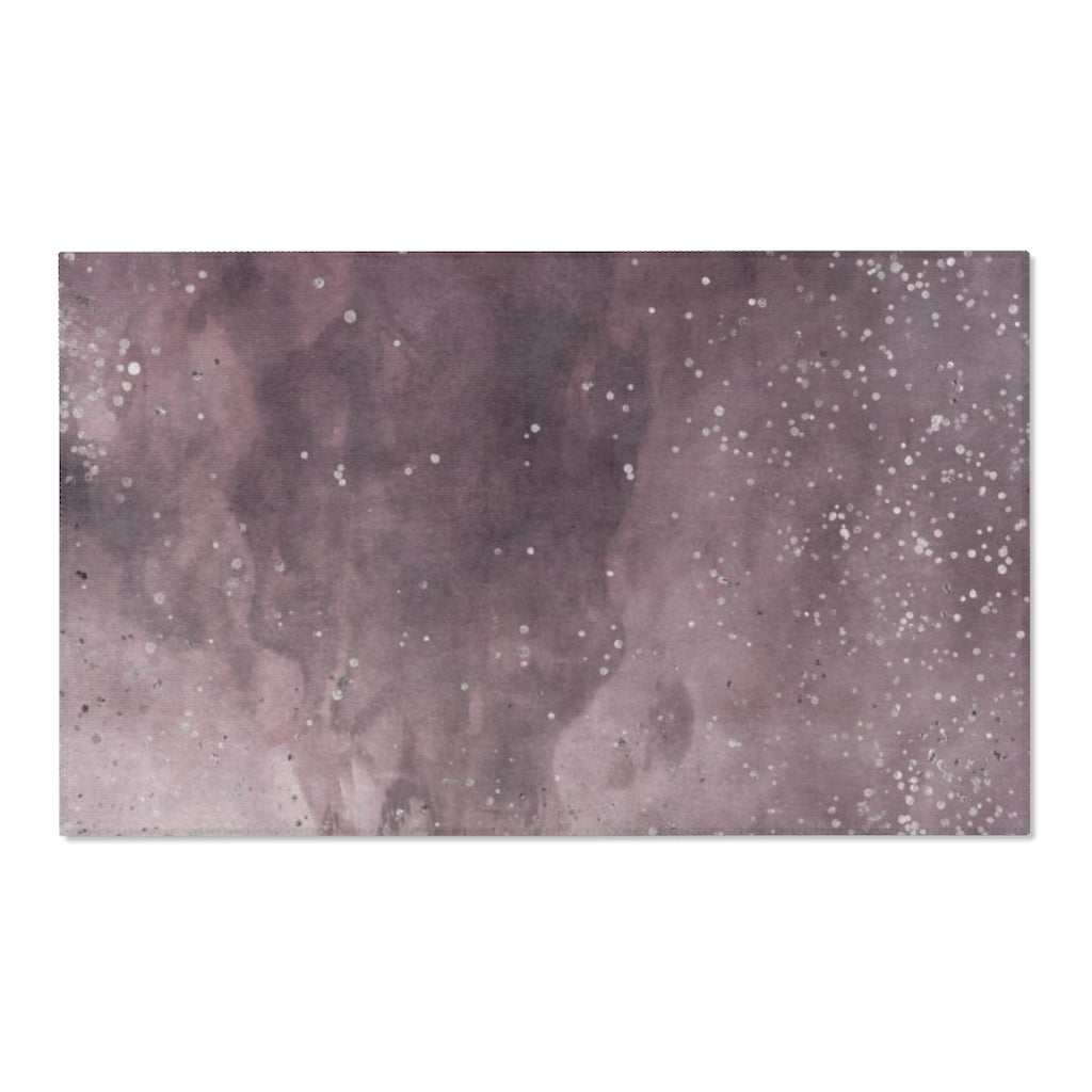 Celestial Boho Area Rug | Ombre Purple Lilac