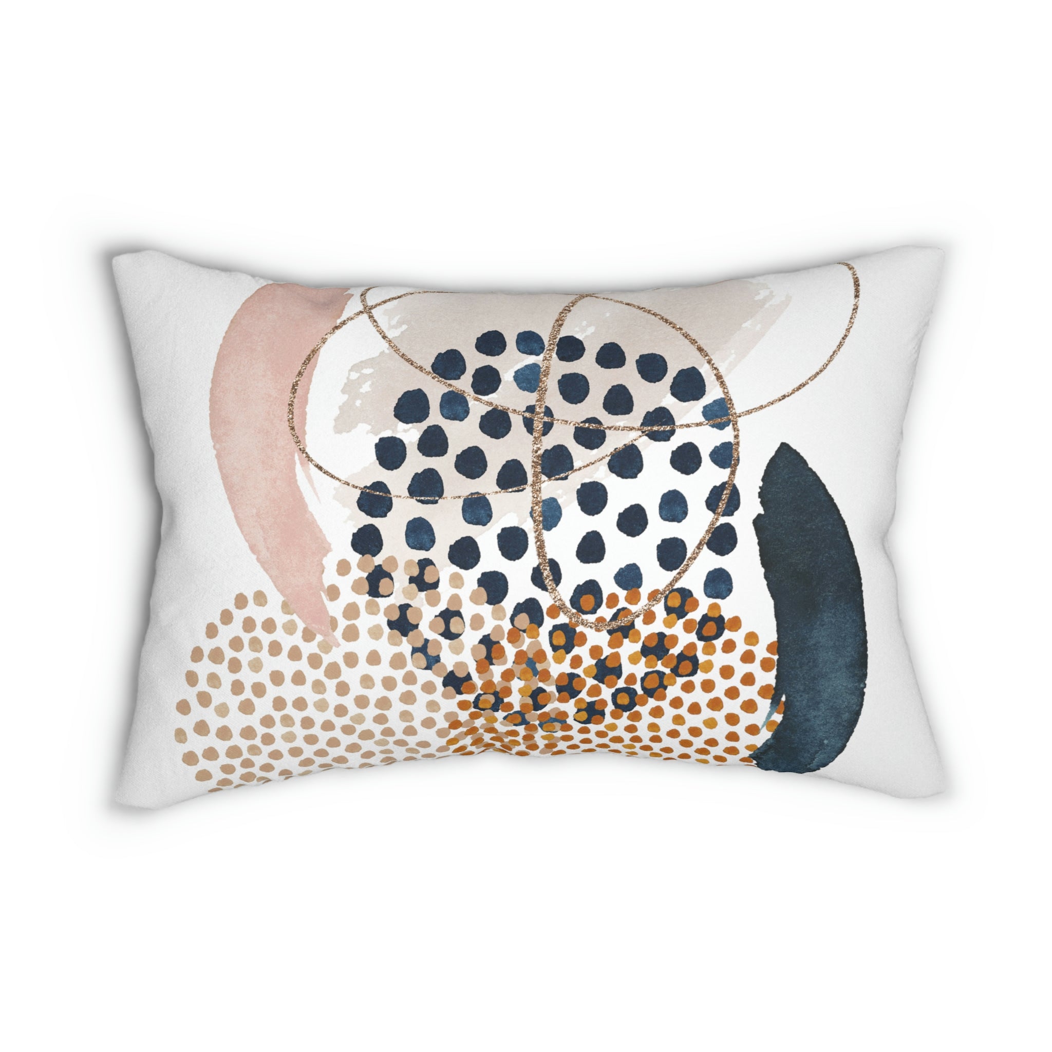 Lumbar rectangle throw pillow
