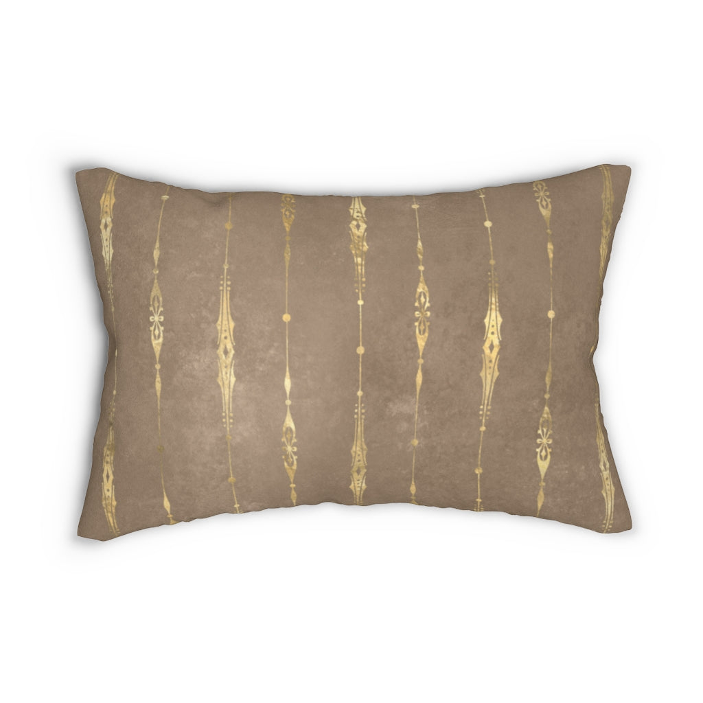 Lumbar rectangle throw pillow
